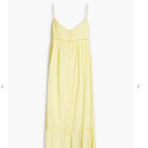 BA&SH Ully gathered striped cotton-gauze midi dress - Picture 2 of 13